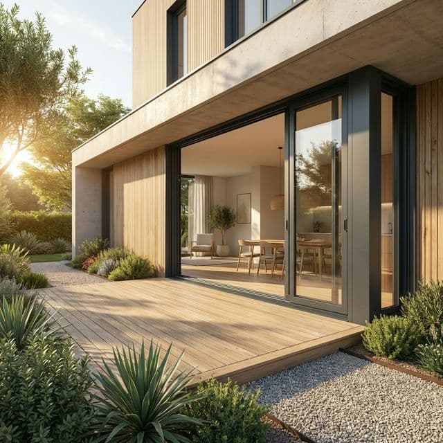 Prix d'une baie vitrée coulissante alu : Standard vs Sur-mesure (2026)