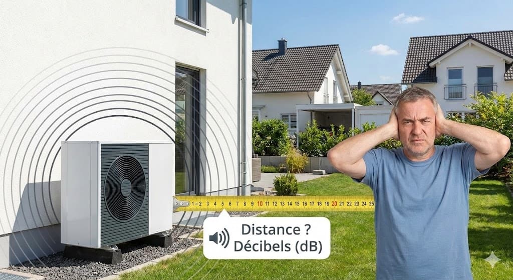 Bruit d'une Pompe à Chaleur : Quelle distance respecter avec les voisins ?