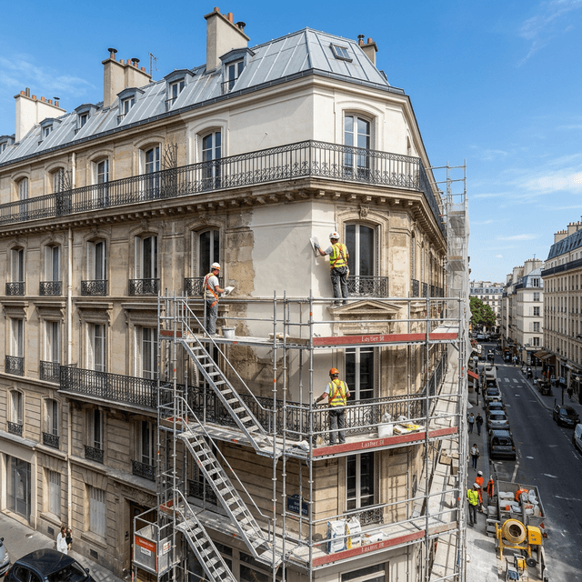Ravalement de façade : Prix au m², obligations décennales et finitions