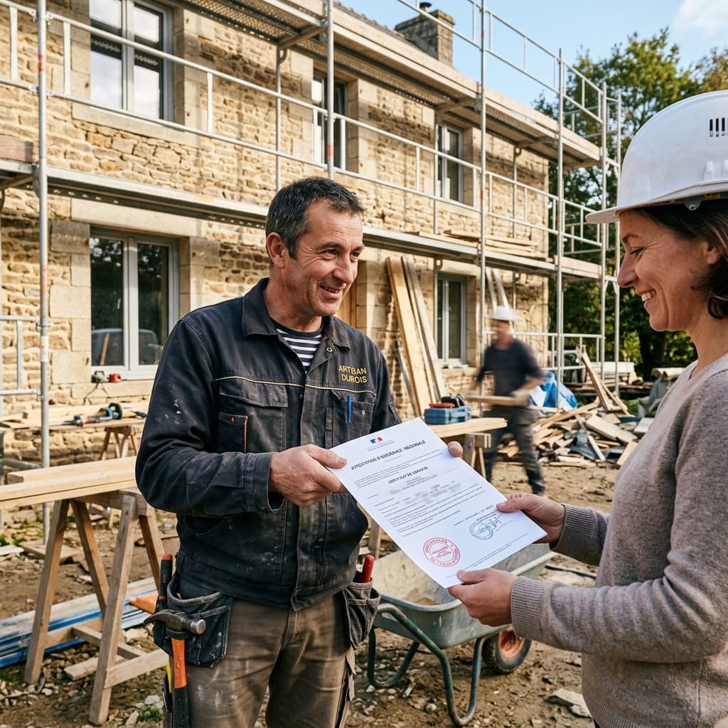 Garantie Décennale Artisan : Comment vérifier qu'elle est valide ?